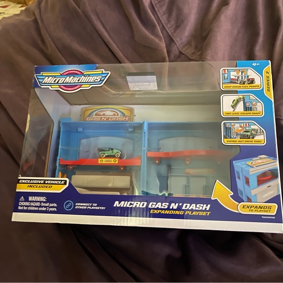 Micro Machines Toys Micro Machines Gas N Dash Play Set Poshmark